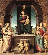 PERUGINO, Pietro The Family of the Madonna ugt china oil painting reproduction